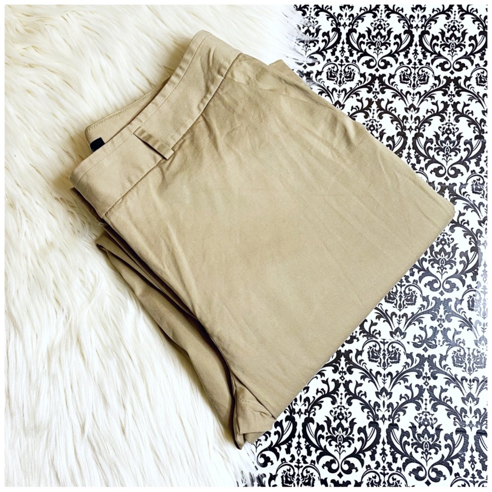 Talbots : size 8 : beige light tan heritage essential trouser work office pants